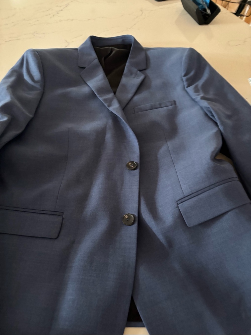The Kooples Blue Collar Shirt Jacket Lined NWT—A Beauty